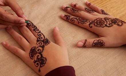 Up to 43% Off on Henna Tattooing at Ur Eyebrows Threading & Beauty