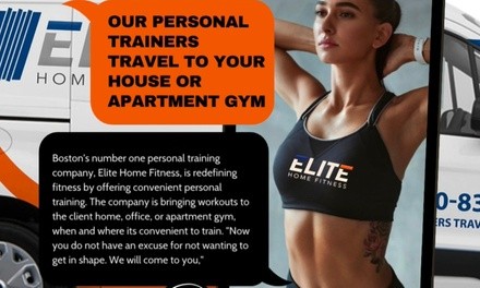 Up to 53% Off on Online Personal Trainer at Elite Home Fitness