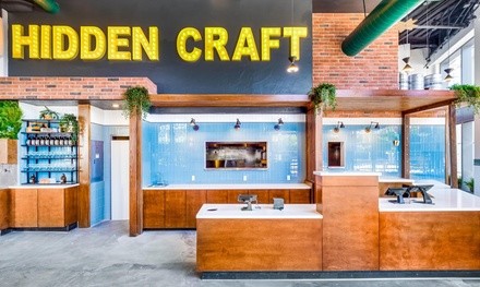Beer Tasting & Interactive Experience for Two or Four People at Hidden Craft (Up to 20% Off)