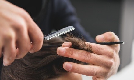 Face or Head Shave, or Men's Cut w/ Optional Beard Trim from Nick Quijano at Angelo Mendi Salon (Up to 53% Off)