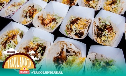 $25 for General Admission to Tacolandia on Saturday, November 13 ($35 Value)
