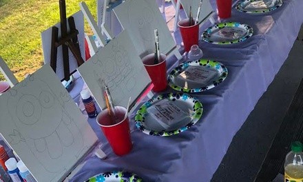 $159 for Paint Party for Up to 10 People from Paint'd Party Services ($280 Value)