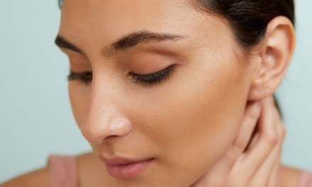 Eyebrow or Full-Face Threading or Haircut with Root Touch-Up at Get A Cut (Up to 46% Off)