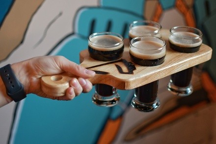 Beer Flight with Souvenir Glass for One or Two at Empirical Brewery (Up to 45% Off). Three Options Available.