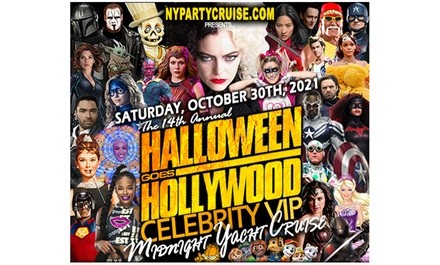 $15 for General-Admission Ticket for One to Halloween Goes Hollywood Midnight Cruise ($40 Value)