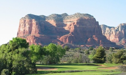 9- or 18-Hole Round of Golf with Cart or 18-Hole Round of FootGolf at Canyon Mesa Country Club (Up to 45% Off) 