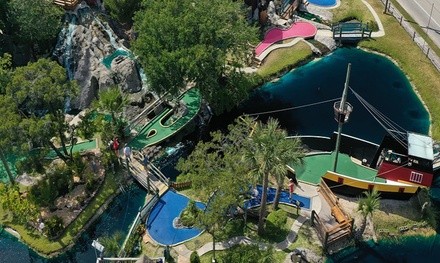 Regular or All-Day Admission with Extras at Anastasia Mini Golf (Up to 16% Off). Three Options Available.