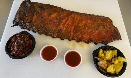 Smoked BBQ and Hot Wings for Dine-In if Available at Dam-It Joe's (Up to 20% Off). Two Options Available.