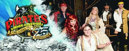 $33.98 For $67.95 For 1 Adult General Admission Ticket To Pirates Dinner Adventure