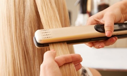 Up to 42% Off on Salon - Brazilian Straightening at Aube Hair Los Angeles