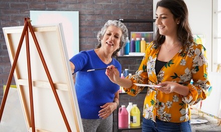 Two-Hour Private Painting Class for Up to Four or Ten at Nexus Art And Music Center (Up to 37% Off)