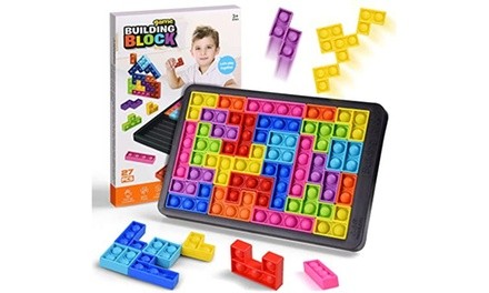 Fidget Puzzle Pop Game Board 