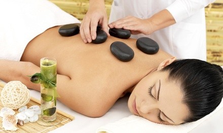 Luxury or Deluxe Body Massage with Oils and Hot Stones for One or Couples at Lets Relax Spa (Up to 42% Off)