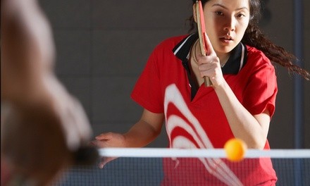 Up to 50% Off on Table Tennis / Ping Pong at Hollywood Table Tennis Club