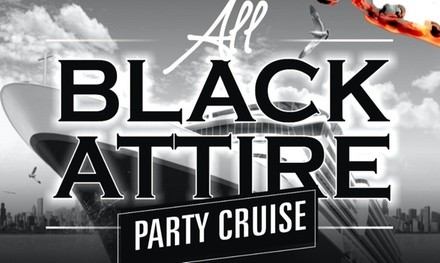 Admission to All Black Attire Yacht Party on November 26 and 27 (Up to 75% Off). 8 Options Available.