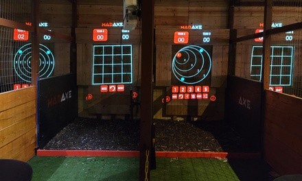 75-Minute Axe-Throwing Sessions at Mad Axe (Up to 44% Off). Six Options Available.