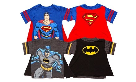 Boy's Superman and Batman T-Shirt (2-Pack) (Size 2T)