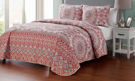 Reversible Quilt Set (3-Piece)