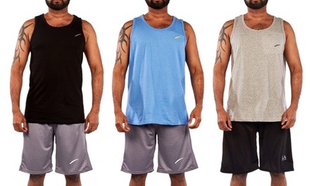 LA Gear Men's Tank Tops (3-Pack) (Size L)