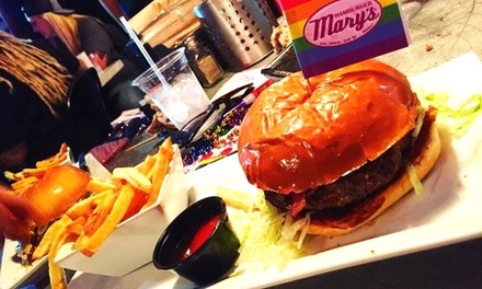 Drag Brunch Show Tickets with with Entrées and Mimosas or $7 for $10 Worth of Food at Hamburger Mary's