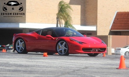 Lebanon Valley Speedway Exotic Car Driving Experience (Up to 50% Off). Six Options Available.