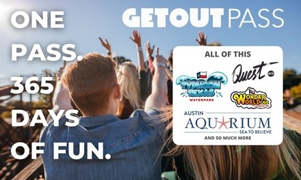 $34.95 for 12-Month San Antonio GetOutPass ($65.95 Value)