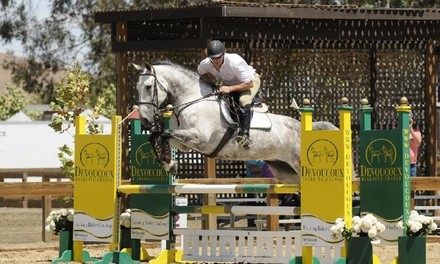 One or Two Intermediate or Advanced Skill Lessons at Clay Jackson Stables (Up to 54% Off)