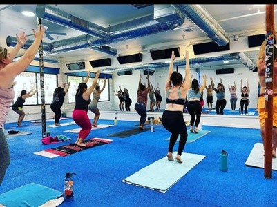 Up to 63% Off on Hot Yoga at Blue Buddha Collective