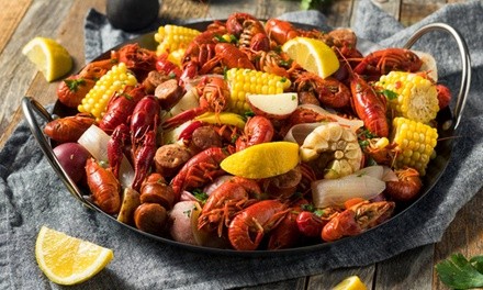 $12 for $15 Worth of Creole & Cajun Food and Drink for Takeout and Dine-In at CaptainCrab-Cajun Seafood