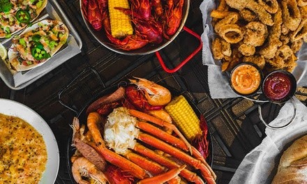 $12 for $20 Toward Seafood for Dine-In at Chasin' Tails Cajun Seafood & Bar