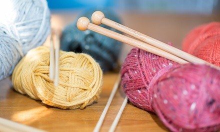 Four-Week Knitting or Crochet Class at Craftworks (41% Off) 