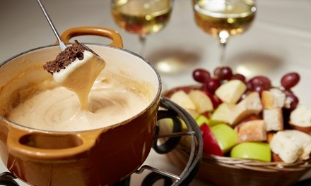 Swiss Cheese Fondue Appetizer Experience for Two or Four at Lugano Swiss Bistro (Up to 49% Off)