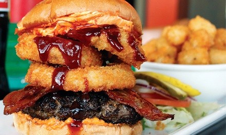 $14.80 for $27 Toward Burgers, Shakes, and Cocktails at LunchBox Laboratory