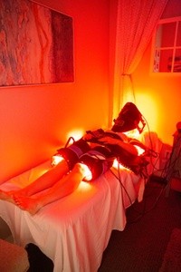 One, Three, or Five Non-Invasive Body Sculpting Treatments at Red-Light Therapy at Ideal Wellness