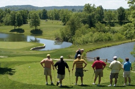 18-Hole Round of Golf for One, Two, or Four Including Cart Rental at Eagles Bluff Golf Course (Up to 50% Off)