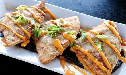 Cuban-Fusion Cuisine for Lunch, Dinner, or Carry-Out at Boogaloo (Up to 50% Off)