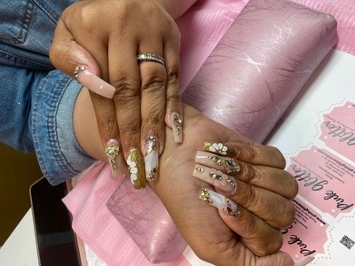 Up to 55% Off on Nail Spa/Salon - Nail Design at Pink Glitter Nail Boutique