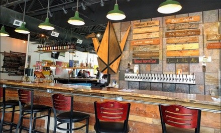 Tour, Two Standard Pours, and Take-Home Glasses for One, Two, or Four at Crane Brewing Company (Up to 63% Off)