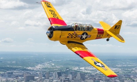 Patriot Flight in a Vintage Stearman Plane for One or Two from Outlaw Airshows (Up to 33% Off)