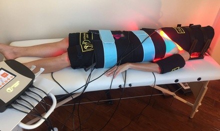 One or Five Fat-Burning Light Therapy Packages at Wonder Wrap (Up to 45% Off). Four Options Available.