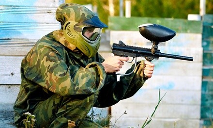 Gun, Mask, and Paintball Session for 2, 4, 6, 8, 10, or 12 People at Smoky Mountain Paintball (Up to 80% Off)