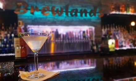 $14 for Food and Pool for a Table of Two or More at Brewlands Bar and Billiards ($25 Value) 