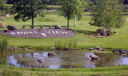 18-Hole Round of Golf for Two or Four with Cart Rental at Knoll View Golf Course (Up to 33% Off)