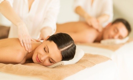 Single or Couples Massage with Optional Hot Stones and Salt or Oil at Five Star Gold Foot Spa (Up to 63% Off)