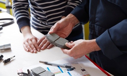 Up to 62% Off on Brake Pad Replacement at Meineke Car Care Center - 1603