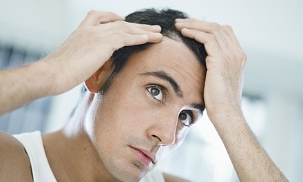 One PRP Hair-Restoration Treatment at Laser Fit (Up to 72% Off). Two Options Available.