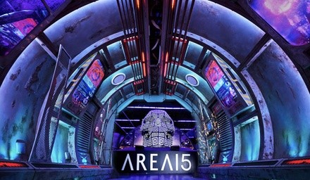 Admission and OZ Ride VR Immersive Experience for One at AREA15