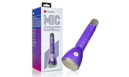 Wireless Bluetooth 3-In-1 Karaoke Microphone & Speaker 