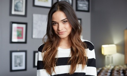 Single Process, Full Highlights, or Balayage with Glaze and Haircut at Morphed Salon (Up to 61% Off)