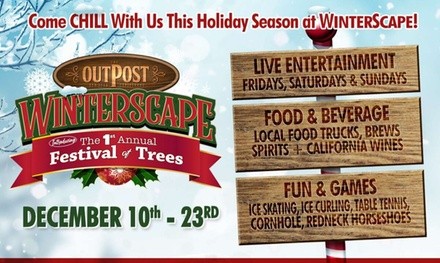 Admission for Two or Four with Optional Ice Skating at Winterscape, The Festival of Trees (Up to 30% Off)